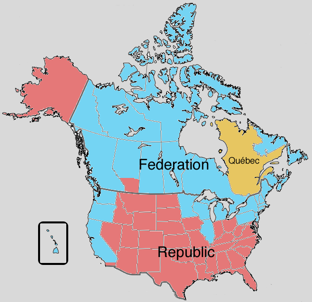 Redesigned North America